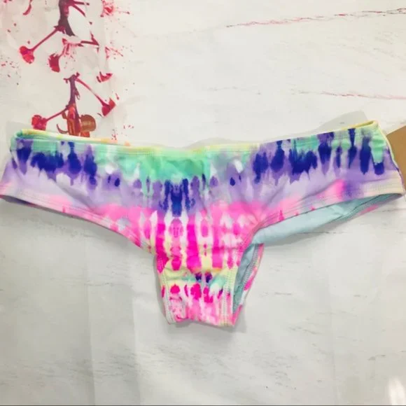 Hobie – NWT Tie Dye Fringe Bikini - Picture 7 of 9